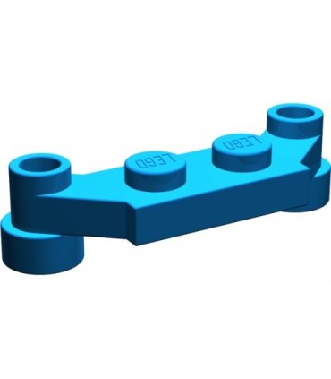 Blue Plate, Modified 1 x 4 Offset