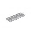 Light Bluish Gray Plate, Modified 2 x 6 x 2/3 with 4 Studs on Side