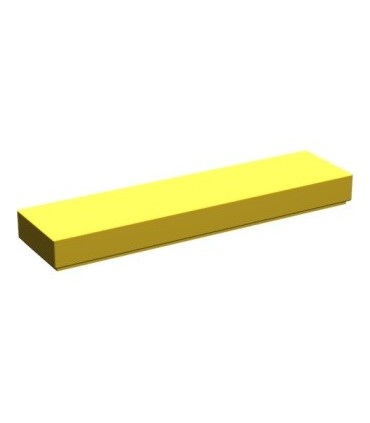 Yellow Tile 1 x 4