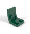 Dark Green Minifig, Utensil Seat (Chair) 2 x 2