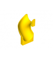 Yellow Slide, Playground 6 x 6 x 6 Curved 90 degrees