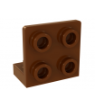 Reddish Brown Bracket 1 x 2 - 2 x 2 Inverted