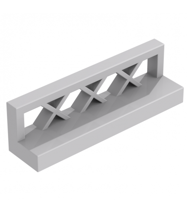 Light Bluish Gray Fence 1 x 4 x 1
