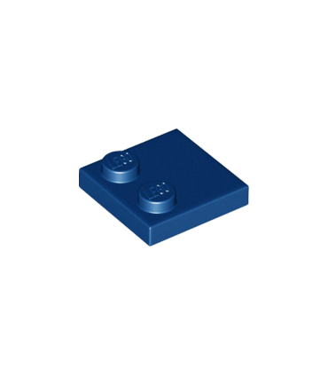 Dark Blue Tile, Modified 2 x 2 with Studs on Edge