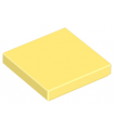 Bright Light Yellow Tile 2 x 2