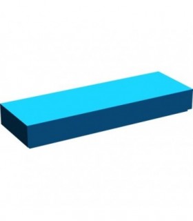 Blue Tile 1 x 3