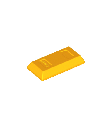 Bright Light Orange Minifigure, Utensil Ingot / Bar