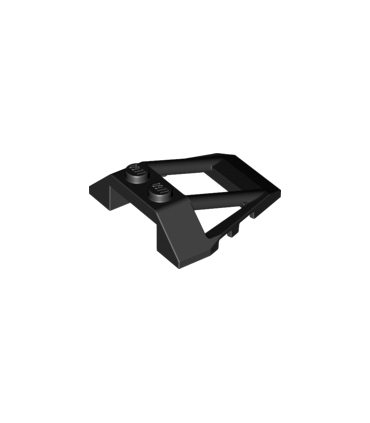 Black Windscreen 4 x 4 Roll Cage
