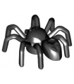Black Spider with Elongated Abdomen