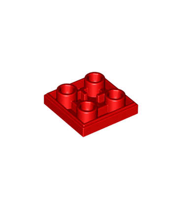 Red Tile, Modified 2 x 2 Inverted