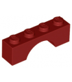 Dark Red Brick, Arch 1 x 4