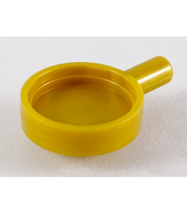 Pearl Gold Minifigure, Utensil Frying Pan