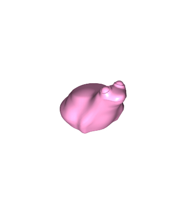 Bright Pink Frog