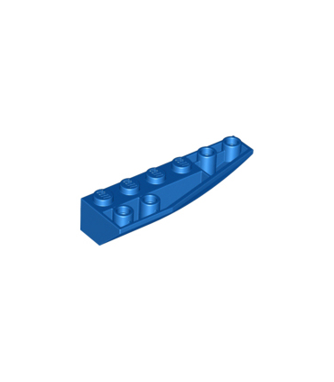 Blue Wedge 6 x 2 Inverted Right