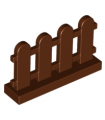 Reddish Brown Fence 1 x 4 x 2 Paled (Picket)