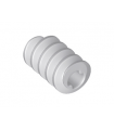 Light Bluish Gray Technic, Gear Worm Screw, Long, Axle Opening Type II