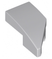 Light Bluish Gray Wedge 2 x 1 with Stud Notch Left