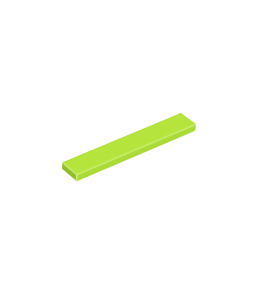 Lime Tile 1 x 6