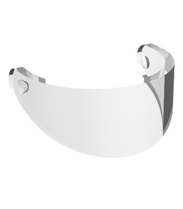 Trans-Clear Minifig, Visor Standard