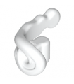 White Energy Effect Wave Rounded Energy (Power Blast) with Bar Handle