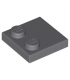 Dark Bluish Gray Tile, Modified 2 x 2 with Studs on Edge
