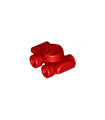 Red Minifigure, Body Wear Footgear Roller Skate