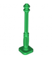 Green Support 2 x 2 x 7 Lamp Post, 4 Base Flutes