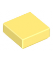 Bright Light Yellow Tile 1 x 1 with Groove (3070)