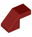 Dark Red Slope 45 2 x 1 with Cutout without Stud