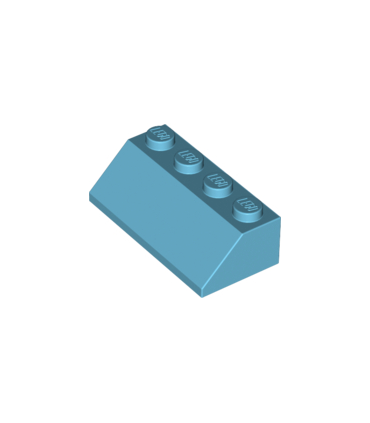 Medium Azure Slope 45 2 x 4