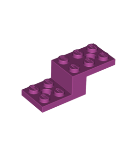 Magenta Bracket 5 x 2 x 1 1/3 with 2 Holes