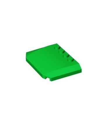 Green Wedge 4 x 6 x 2/3 Triple Curved