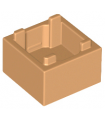 Medium Nougat Container, Box 2 x 2 x 1 - Top Opening