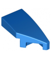 Blue Wedge 2 x 1 with Stud Notch Right