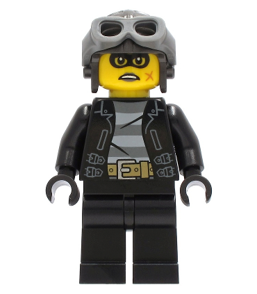 Clara the Criminal, Pearl Dark Gray Aviator Cap