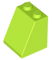 Lime Slope 65 2 x 2 x 2 with Bottom Tube