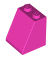 Dark Pink Slope 65 2 x 2 x 2 with Bottom Tube