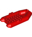 Red Boat, Rubber Raft 12 x 6 x 2