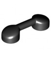 Black Bar 1 x 3 with 2 Stud Receptacles (Radio Handle, Phone Handset)