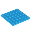 Dark Azure Plate 6 x 6
