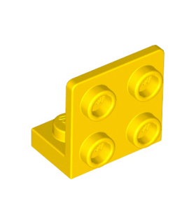 Yellow Bracket 1 x 2 - 2 x 2 Inverted