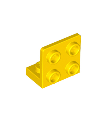Yellow Bracket 1 x 2 - 2 x 2 Inverted
