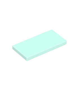 Light Aqua Tile 2 x 4