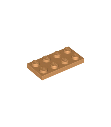 Medium Nougat Plate 2 x 4
