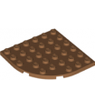 Medium Nougat Plate, Round Corner 6 x 6
