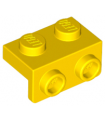 Yellow Bracket 1 x 2 - 1 x 2
