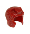 Dark Red Minifigure, Headgear Helmet Space with Open Face and Top Hinge (Iron Man)