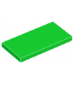 Bright Green Tile 2 x 4