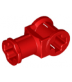 Red Technic, Axle Connector with Axle Hole