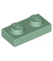 Sand Green Plate 1 x 2
